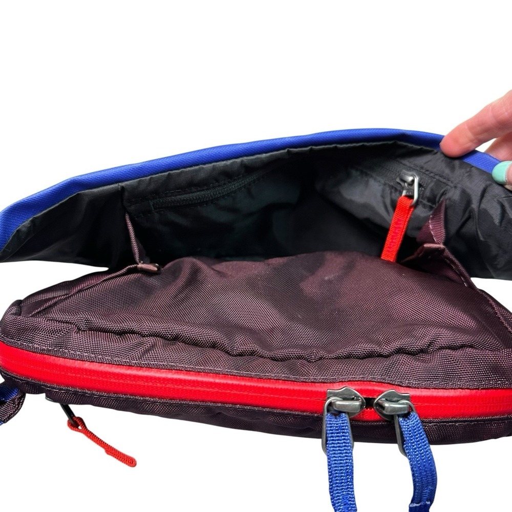 Cotopaxi Hip Pack Fanny Pack Waist Belt Bag Cobalt Blue Burgundy Red Adjustable - Picture 13 of 16